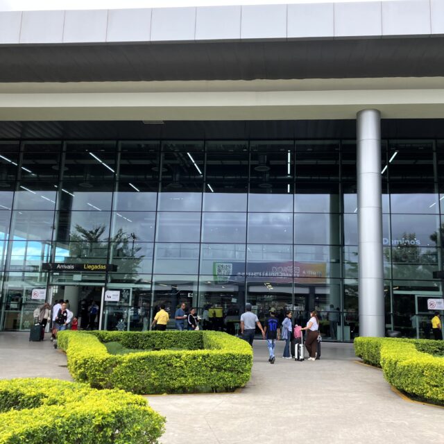 パルメロラ空港。首都テグシガルパから車で約1時間半の場所にある新しい空港。